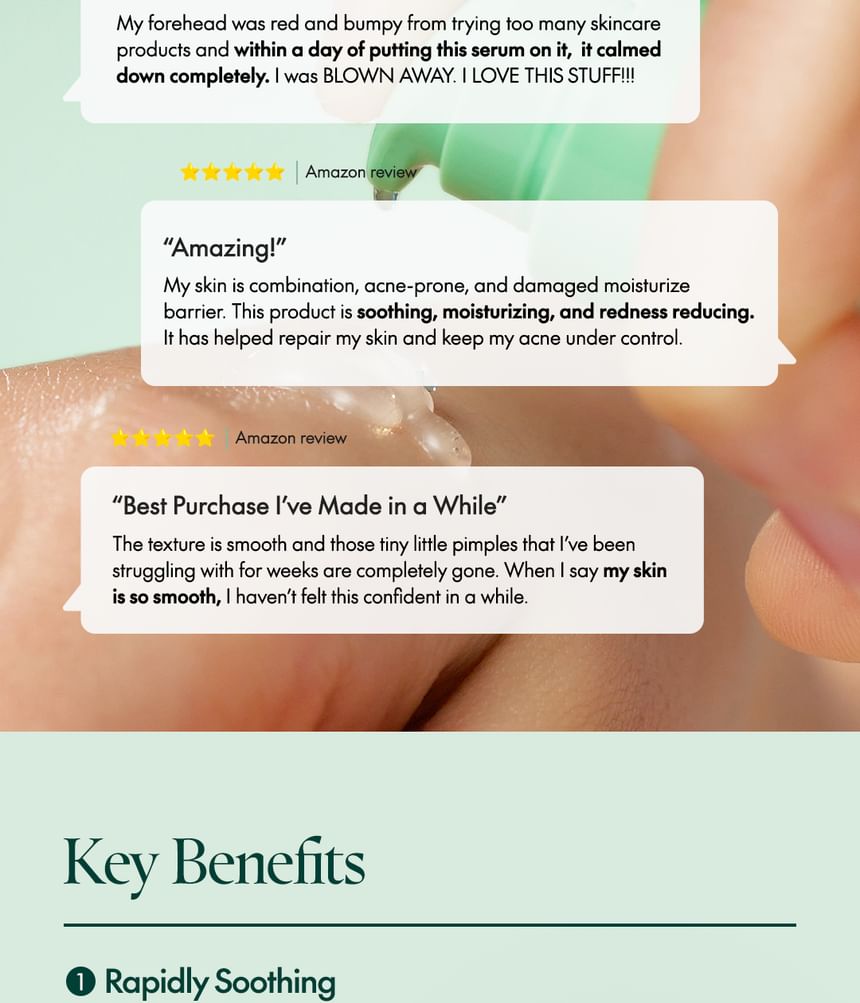 Purito SEOUL - Wonder Releaf Centella Serum ongeparfumeerd Mini