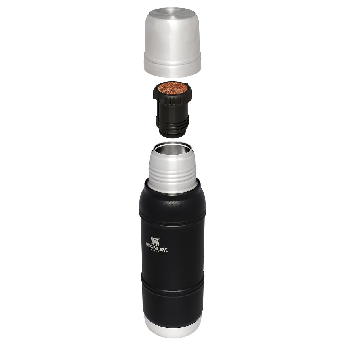 Artisan termos 1 liter, black