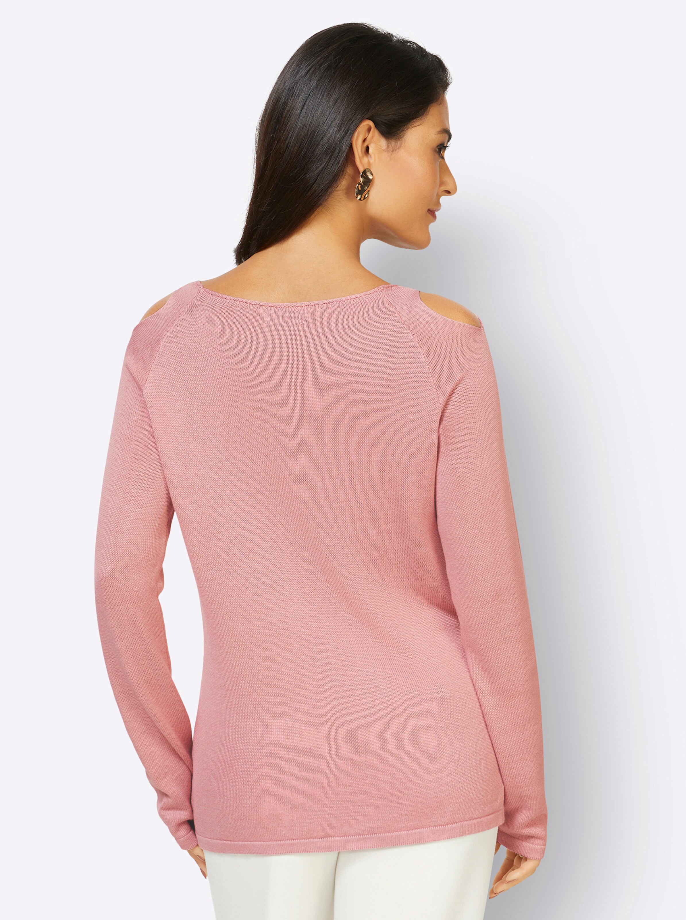 Pullover in hortensie
