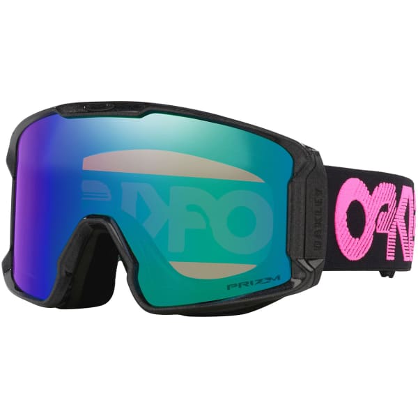 Masque de ski OAKLEY LINE MINER L BLACK GALAXY/PRIZM SNOW ARGON IRIDIUM