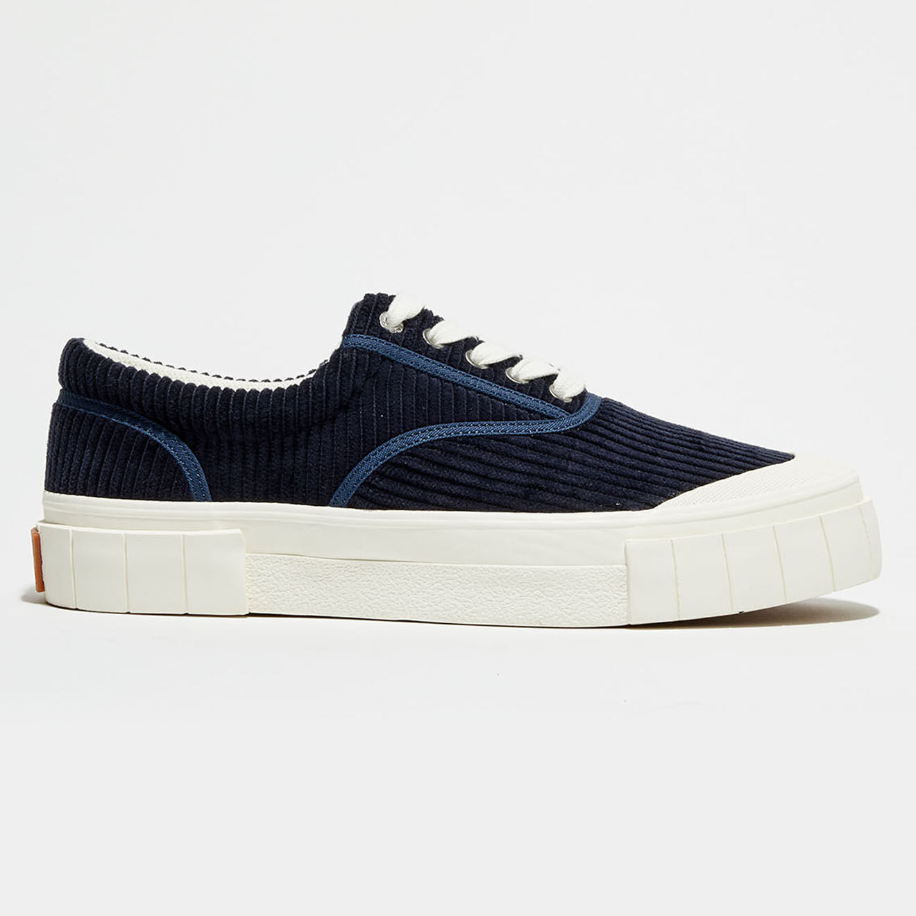 Good News Sneakers en Coton biologique  Corduroy bleu marine