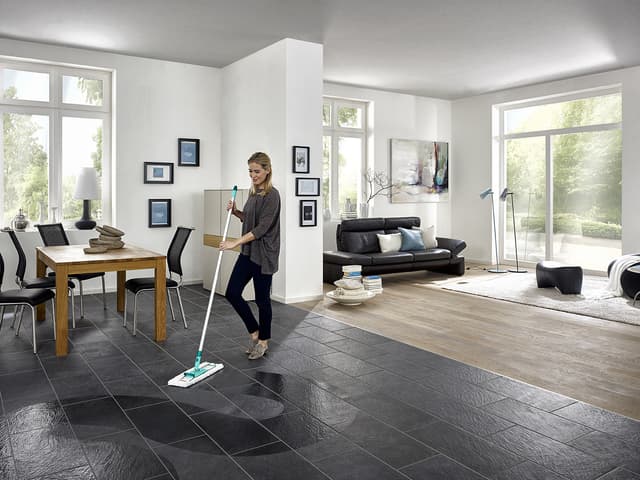 Leifheit Profi XL alu micro duo Gulvvasker hvid/grøn