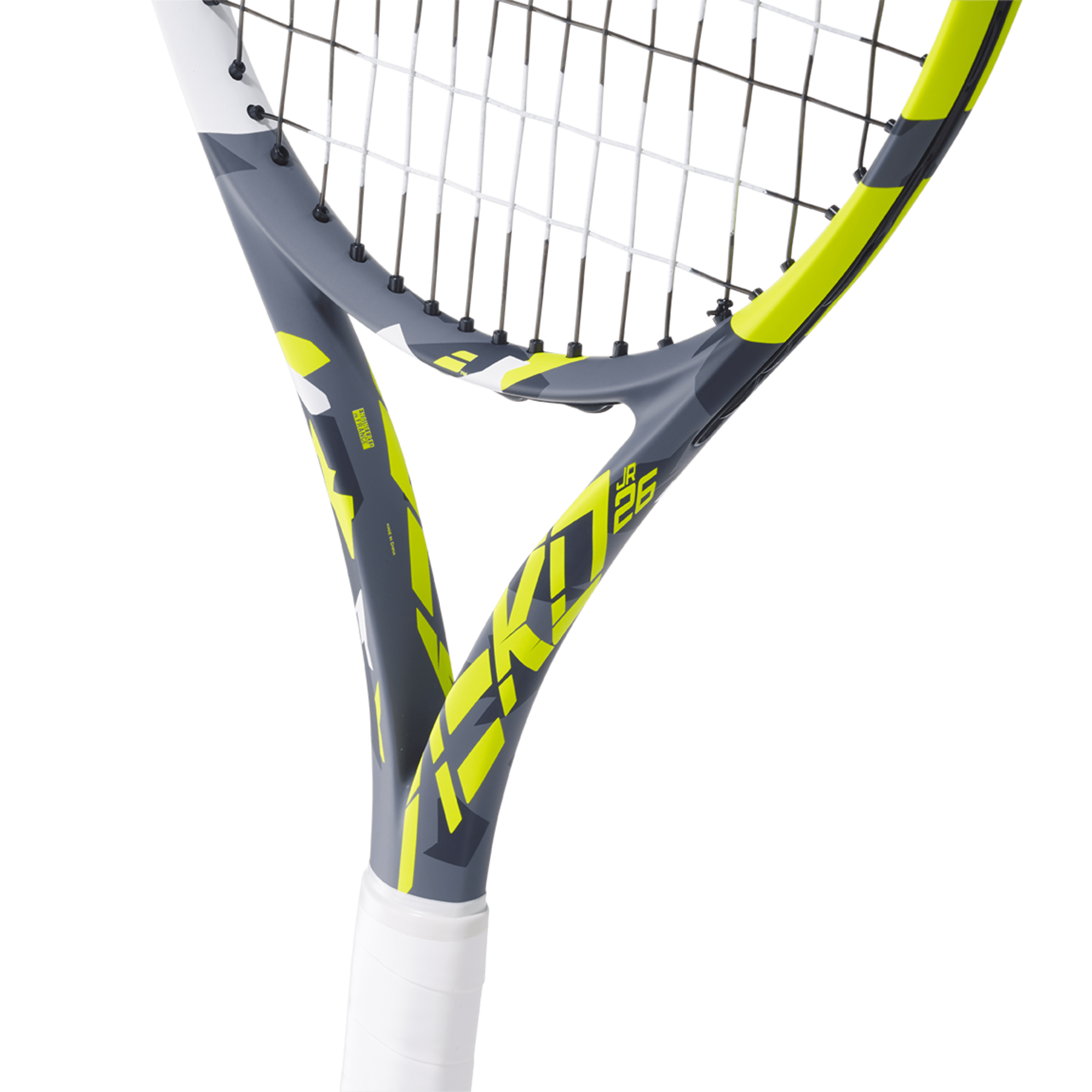 Aero Junior 26 Besaitet Grau / Gelb