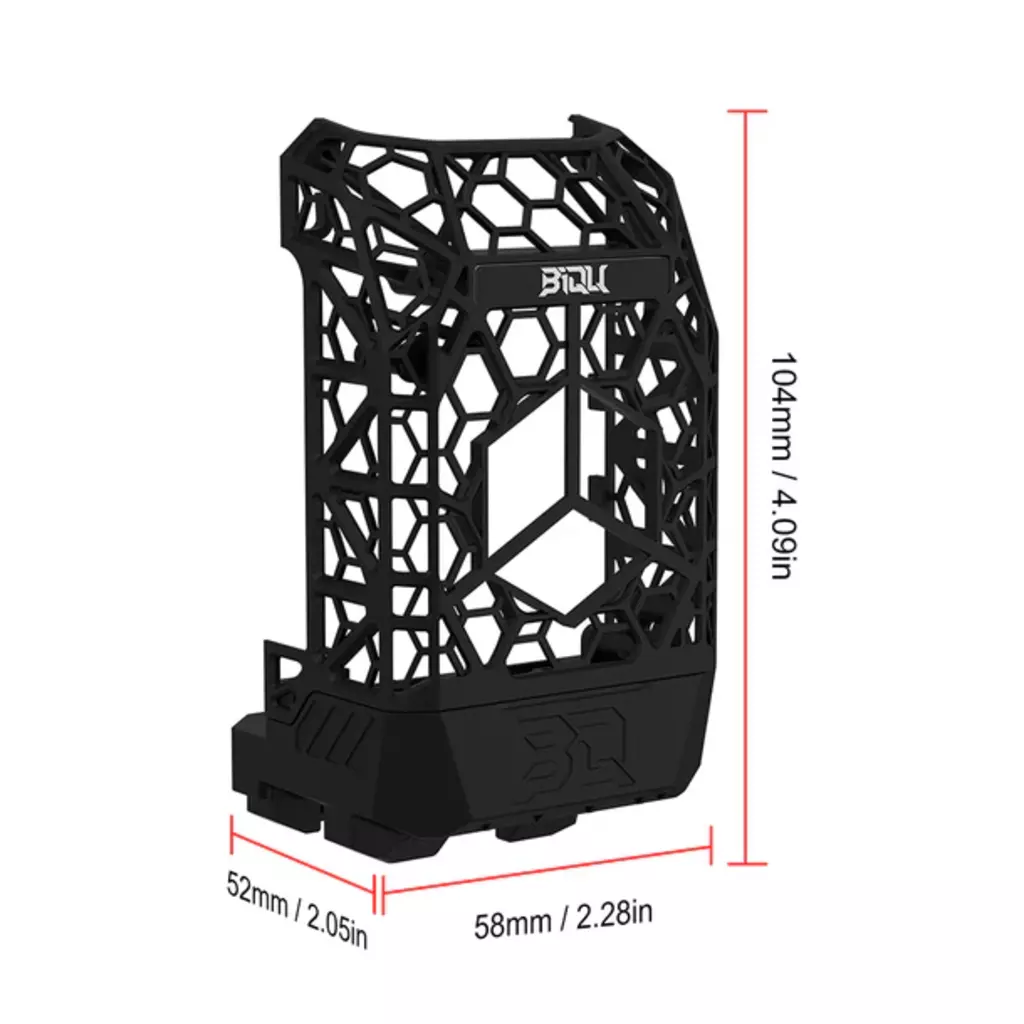 BIQU  Panda Jetpack Extruder Front Cover, Bambu Lab X1/P1    Vorderabdeckung für den Extruder eines Bambu Lab 3D Druckers