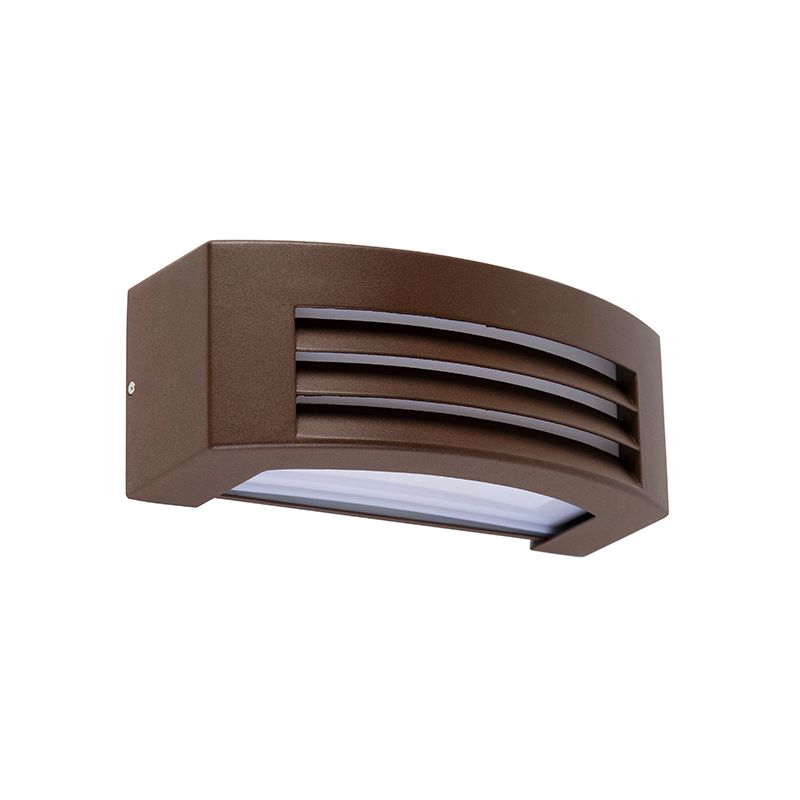 Moderne wandlamp roestbruin IP44 - Hurricane 1