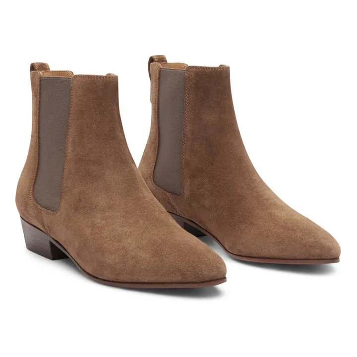 Rivecour Boots Suède N°66 | Noisette