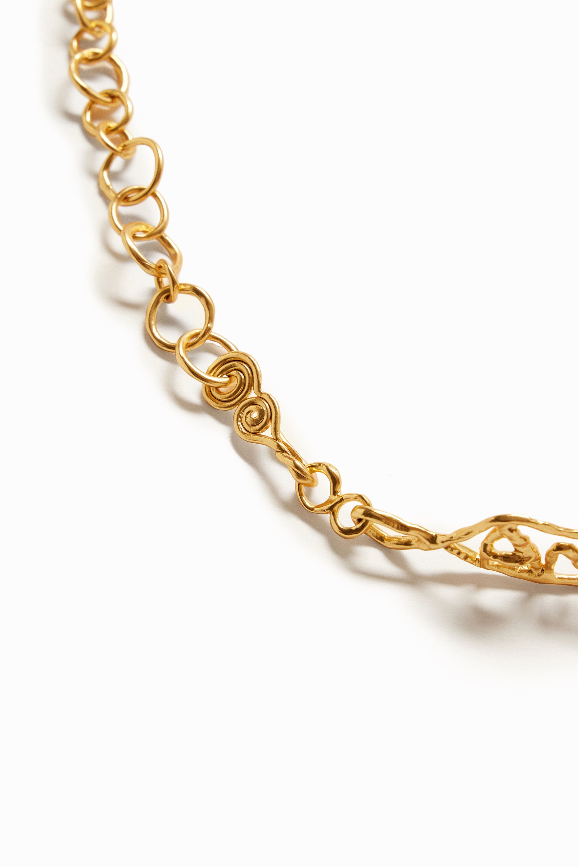 Collier cœur plaqué or Zalio