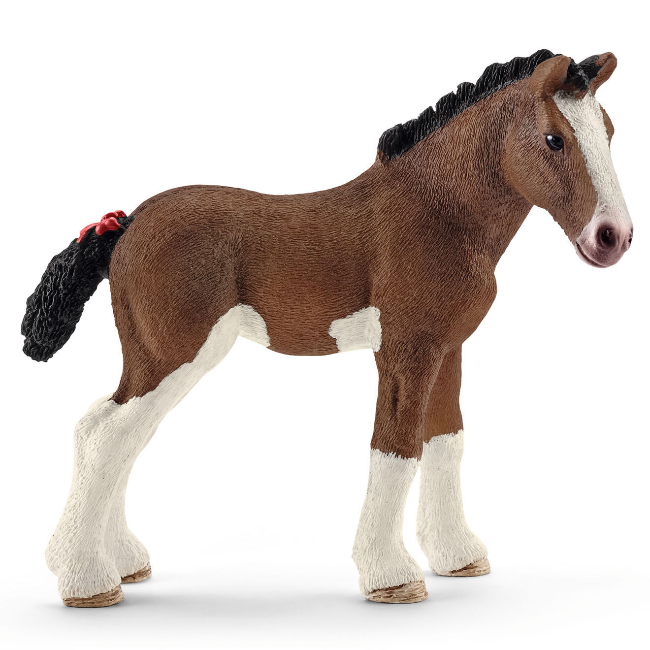 Schleich Poulain Clydesdale multicolore