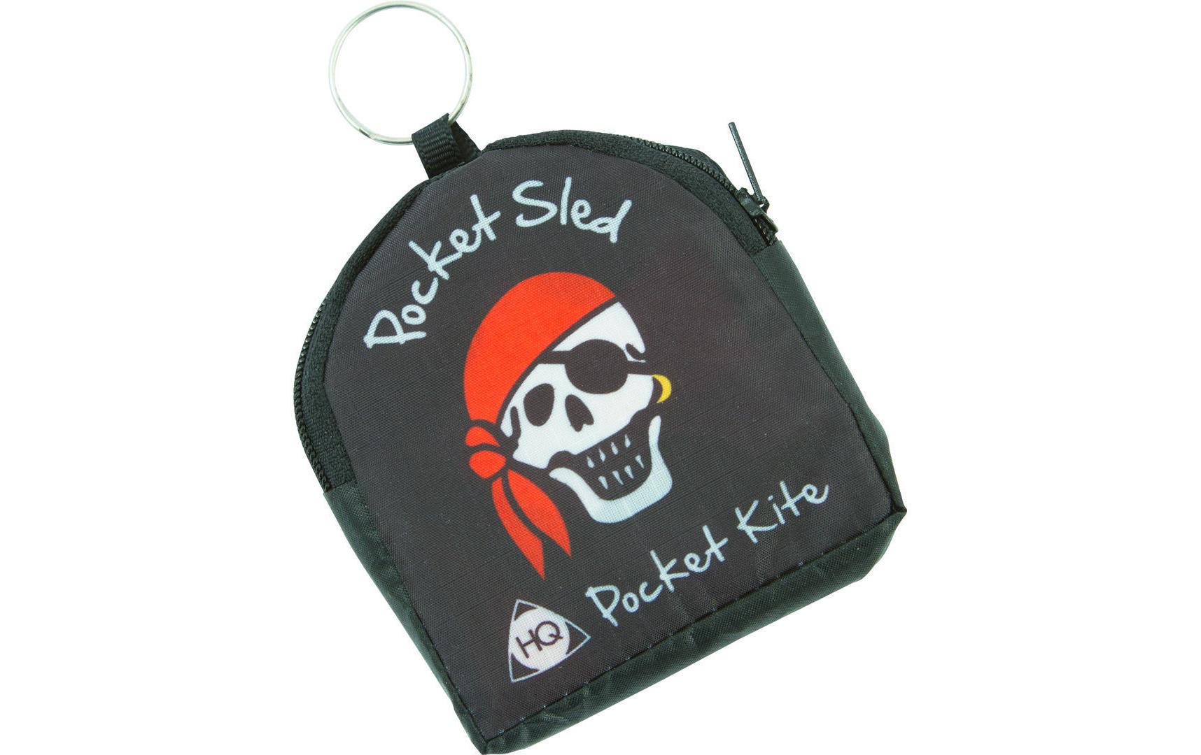 Einleinerdrachen Pocket Sled Jolly RogerKinder-Drachen