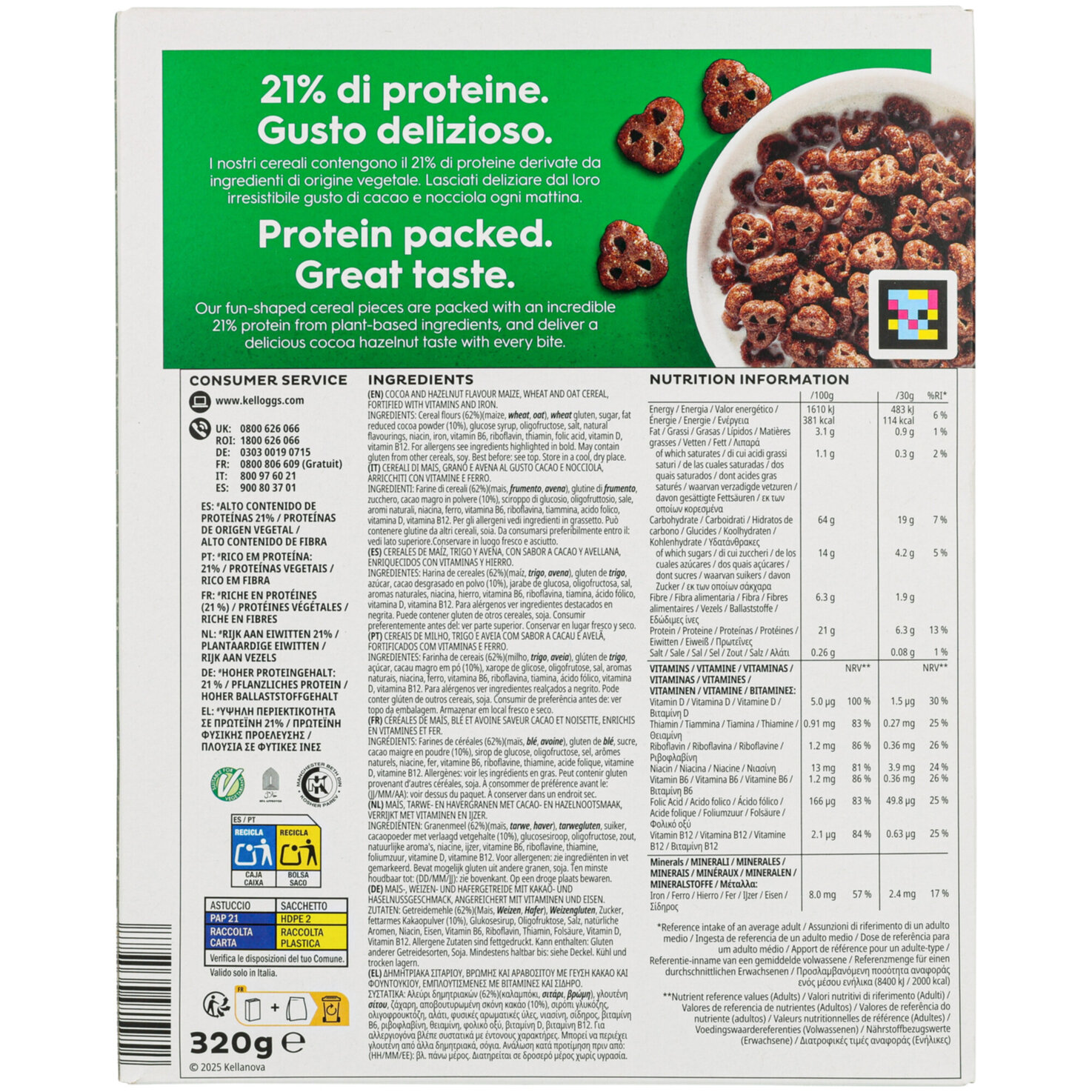 Kellogg's Special K Cocoa Hazelnut