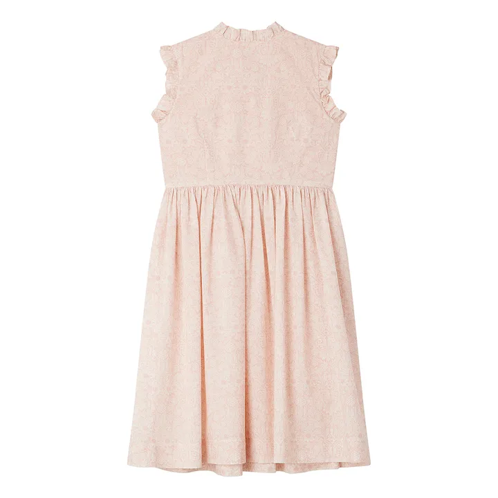 Bonpoint Robe Liberty Fabiola | Rose poudré