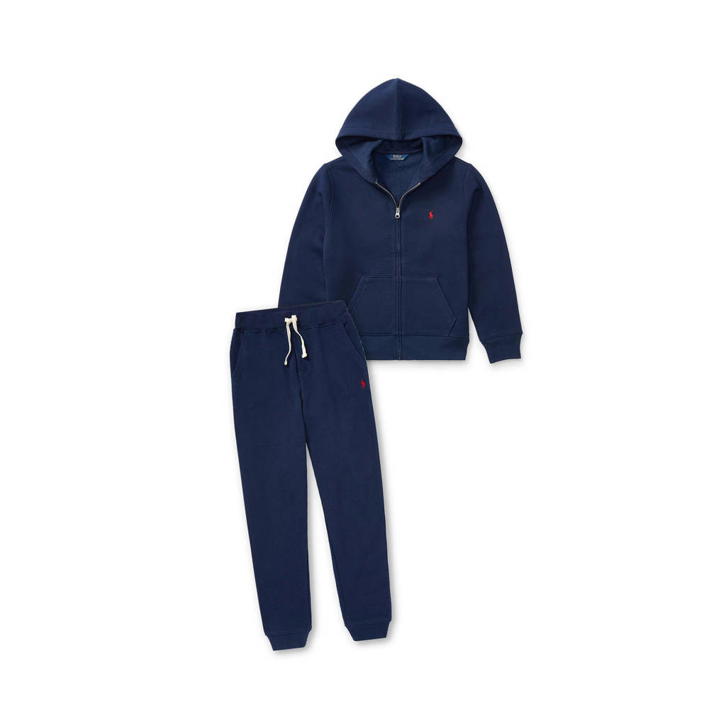 POLO Ralph Lauren sweatvest met logo donkerblauw