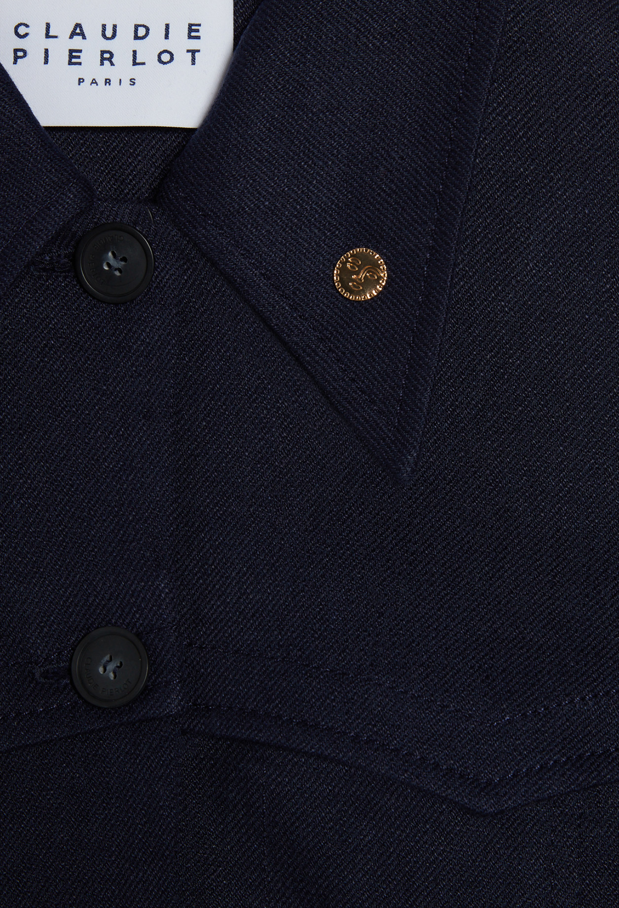 Veste en lin melange