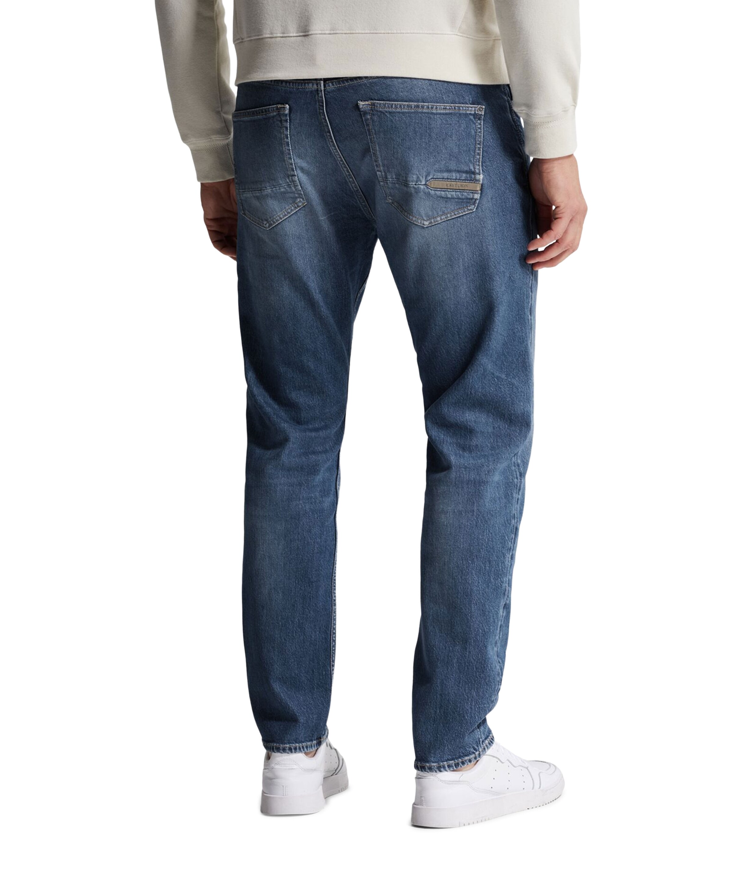 Cast Iron VALVER REGULAR DURABLE VINTAGE WAS heren jeans blauw