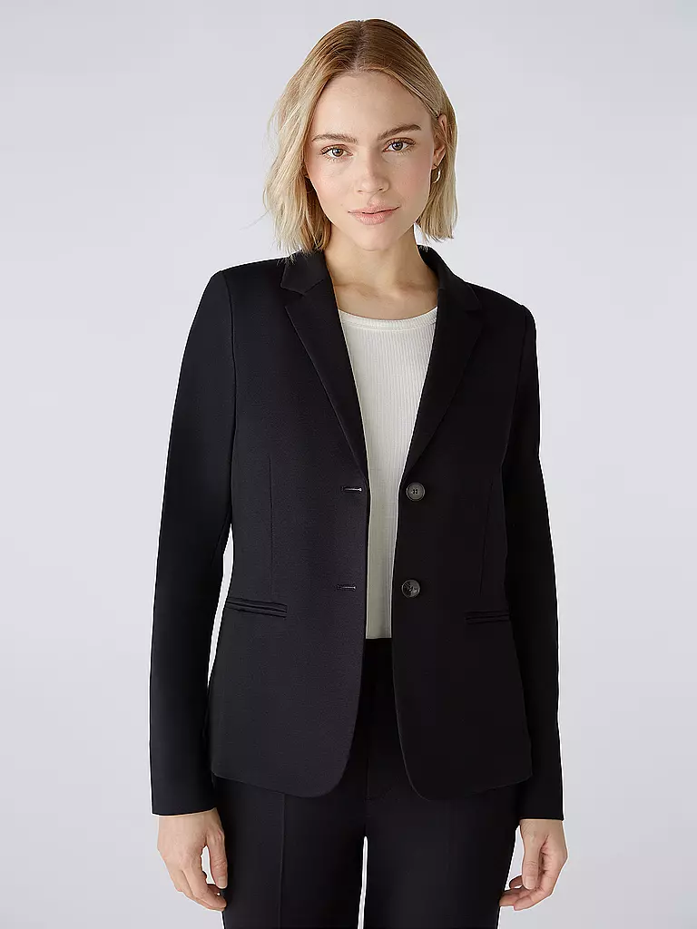 OUÍ Blazer schwarz