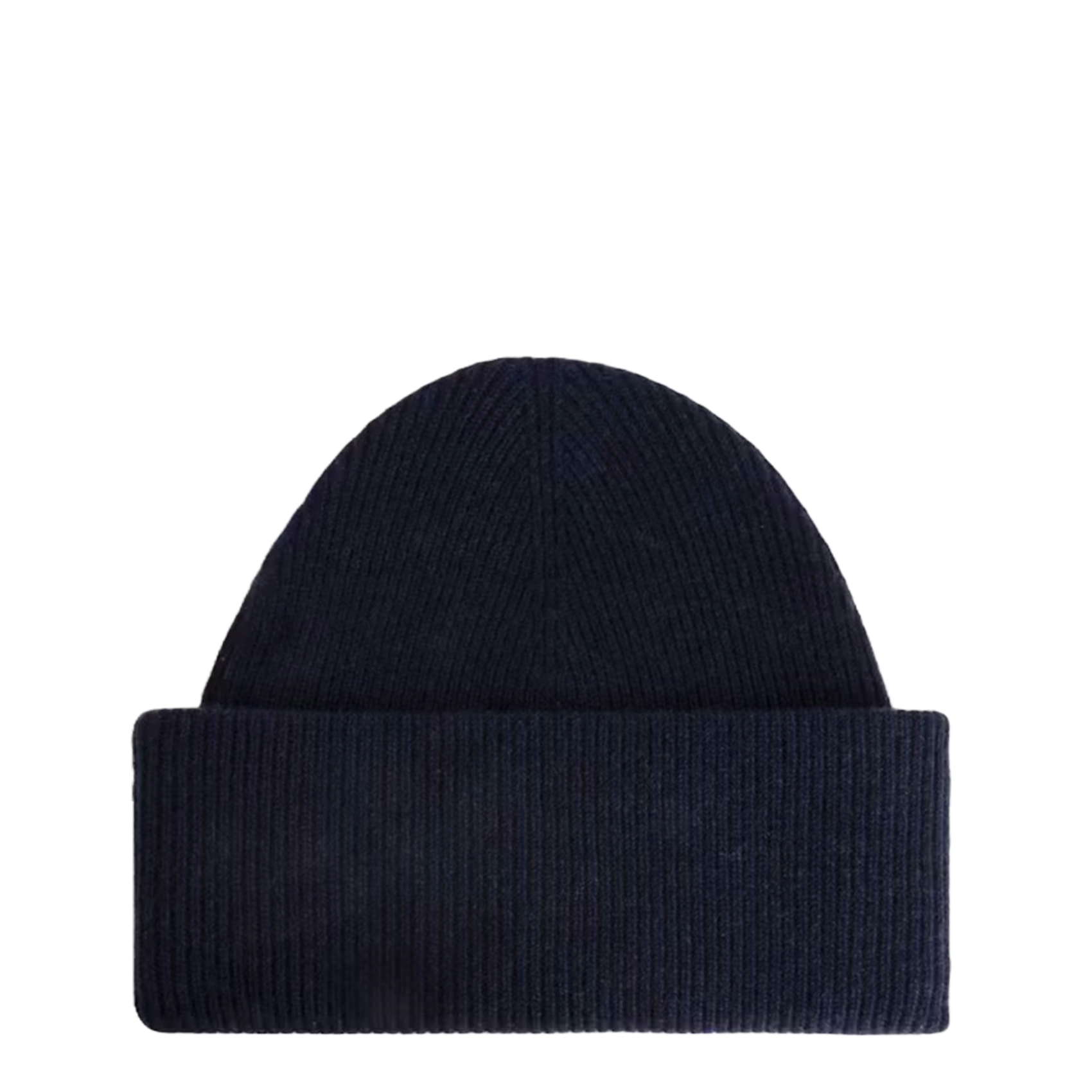 BEN - Bonnet à revers en cachemire | Bleu