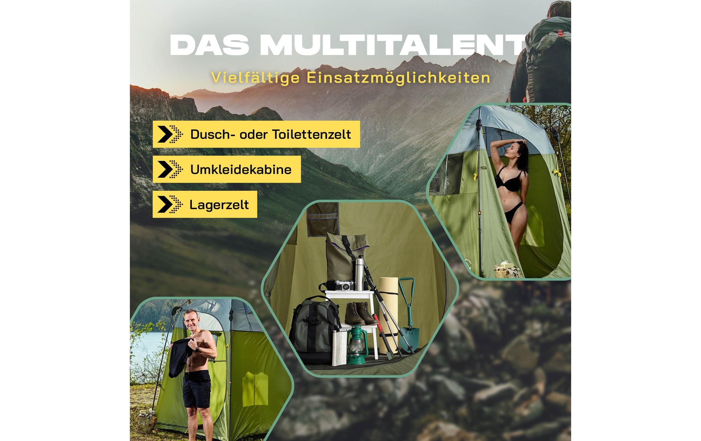 Einbogenzelt »Where tomorrow Pop Up« 1 Personen