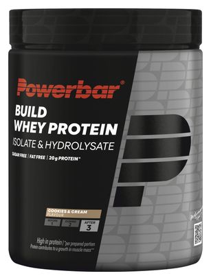 Boisson protéinée Powerbar Black Line Build Whey Protein Cookie & Cream - 550g