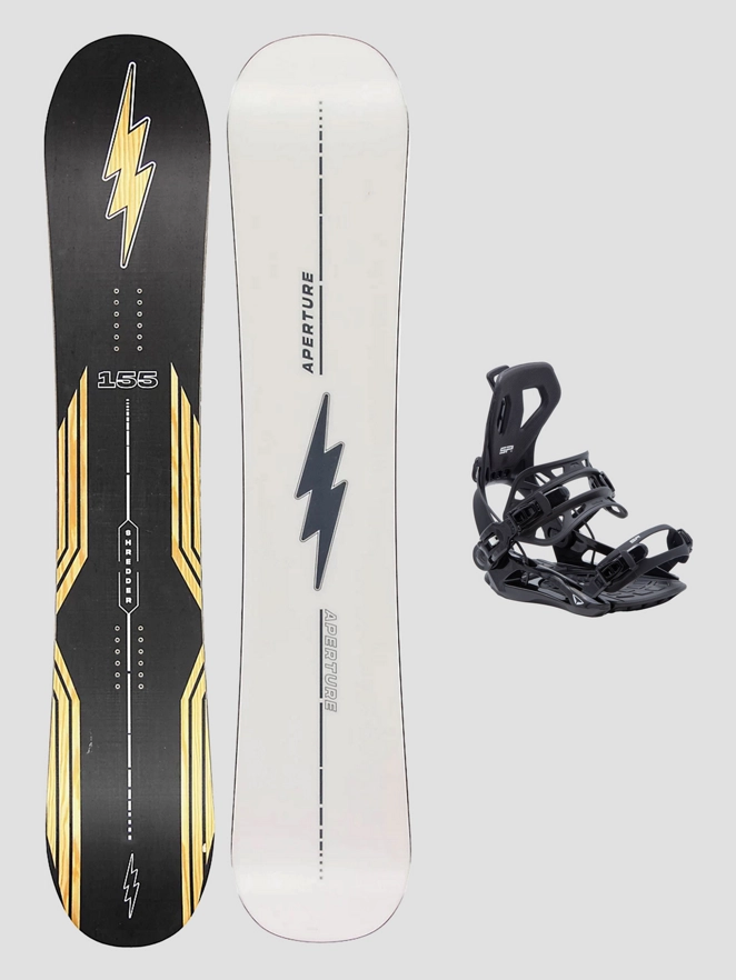 Aperture Shredder + SP FT360 XL 2025 Snowboard Set uni