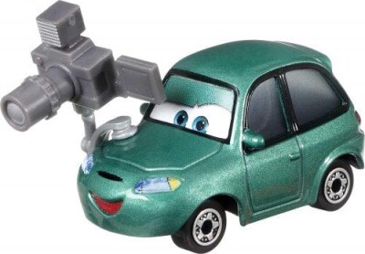 Disney Cars Bil - Dash Boardman - Die-Cast Metal - 1:55