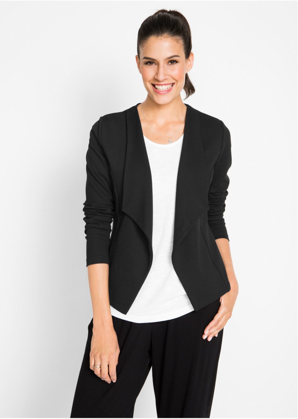 Blazer matière sweat