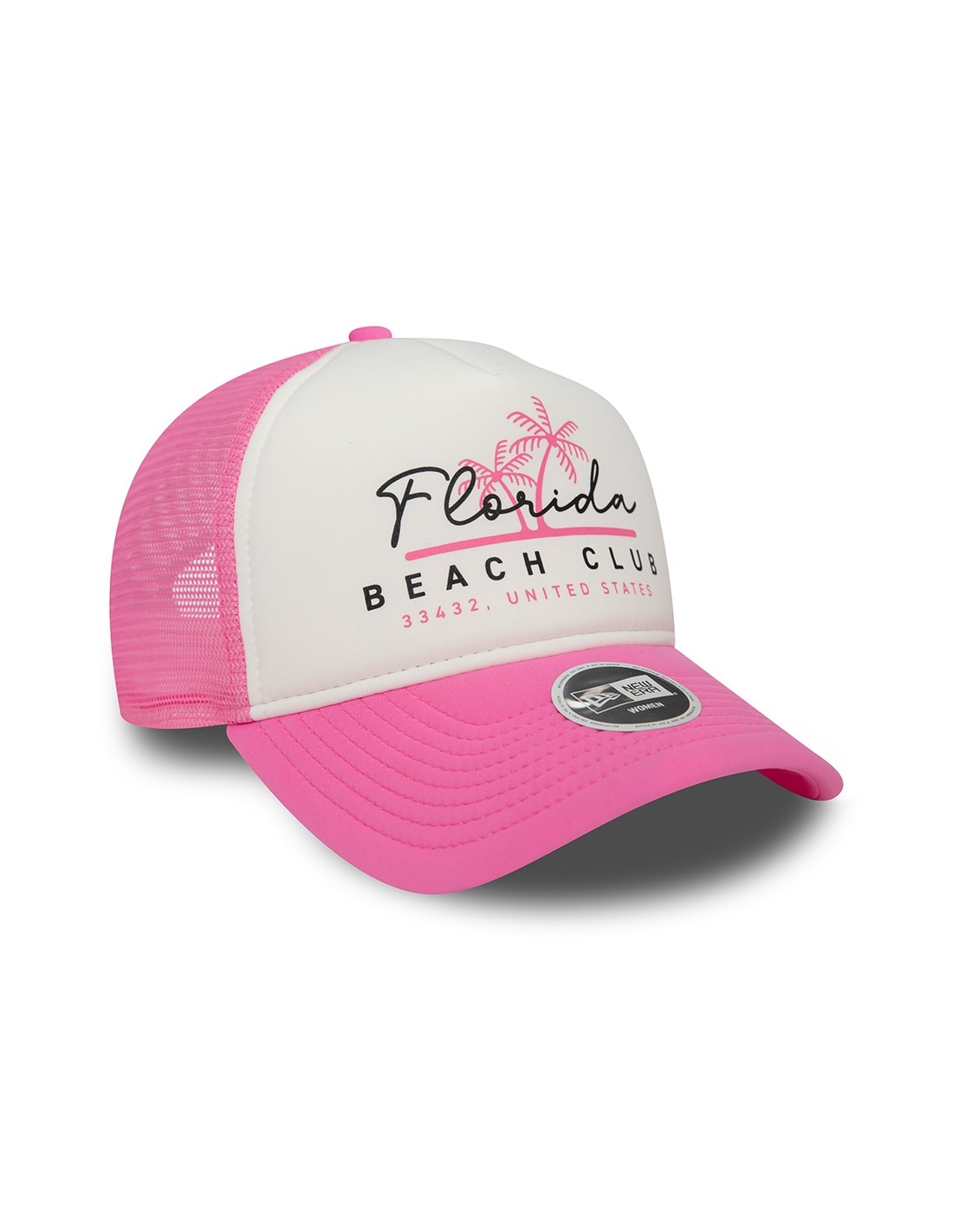 new era Casquette foam front trucker newera pnkwhi