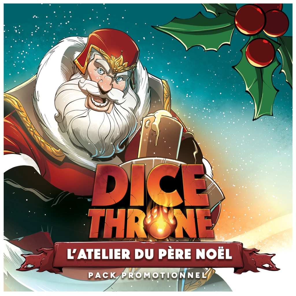 Dice Throne- L'Atelier du Père Noël - Pack Promotionnel
