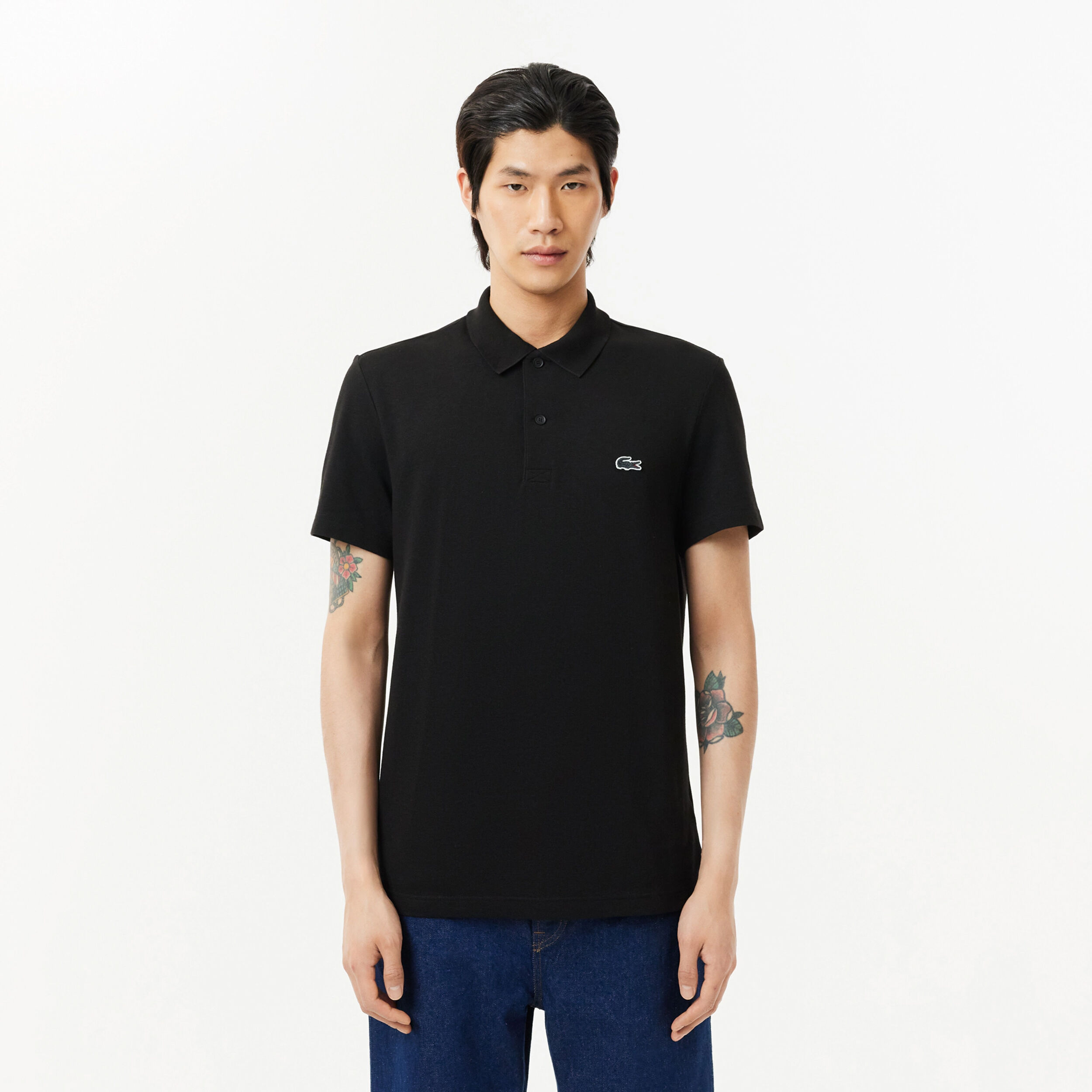 Lacoste Core Lifestyle Polo Hommes - Noir