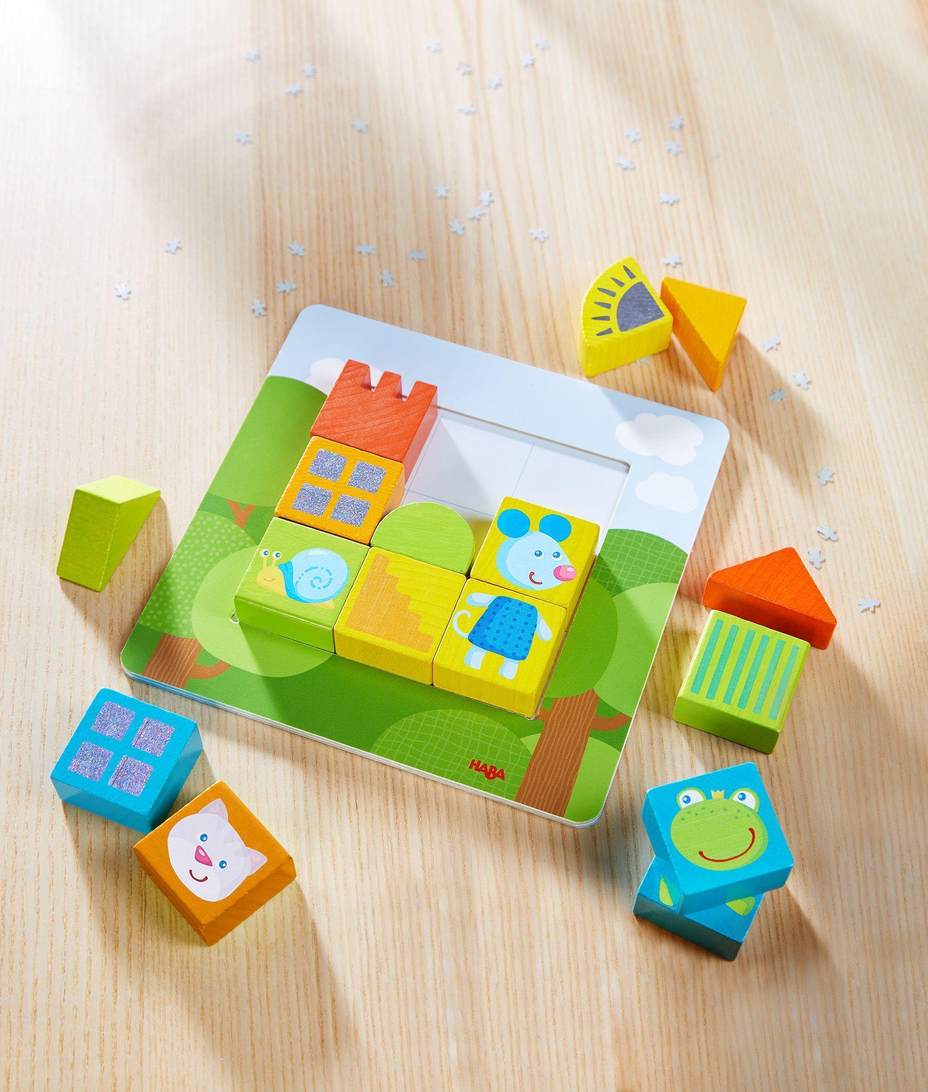 Legespiel Tierisch quadratisch (Kinderspiel)