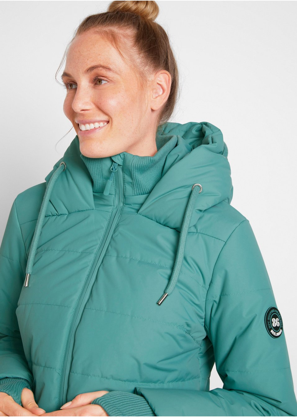 Doudoune longue outdoor, imperméable