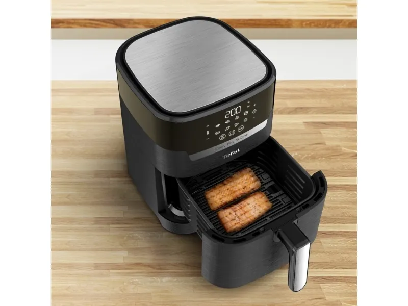 Tefal Easy Fry & Grill EY505815, Varmluftsteger, 4.2 L, 80 °C, 200 °C, 6 person(er), 60 min.