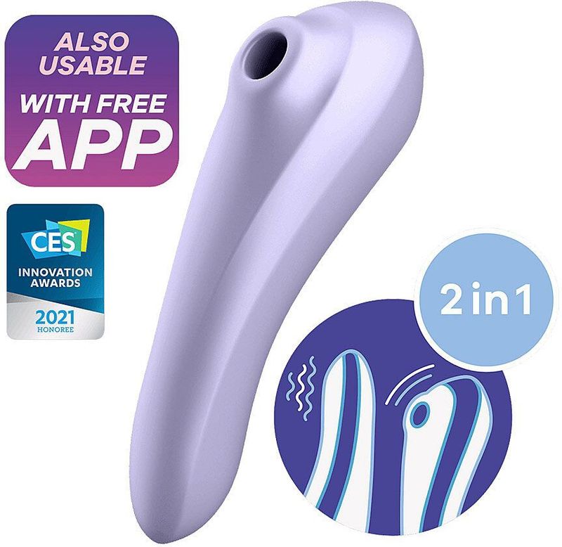 Satisfyer - Connect App - Luchtdruk Vibrator - Compatibel met Android en Apple