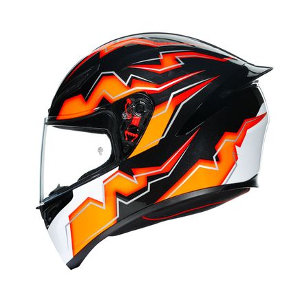 Casque AGV K1 - KRIPTON - Noir / Orange