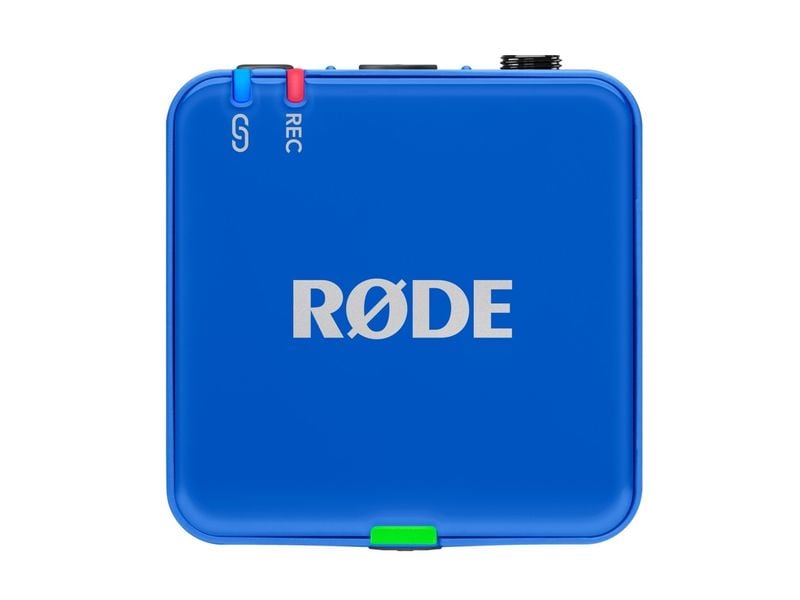 Rode Wireless GO Gen 3 Blau Kompaktes drahtloses 2-Kanal Mikrofonsystem