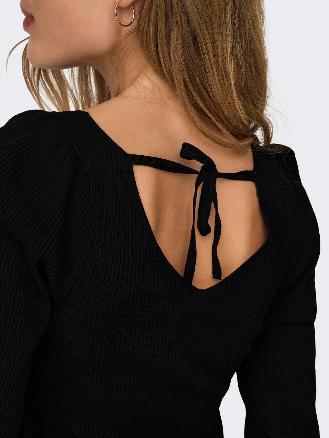 ONLLEELO Gestricktes Oberteil Black