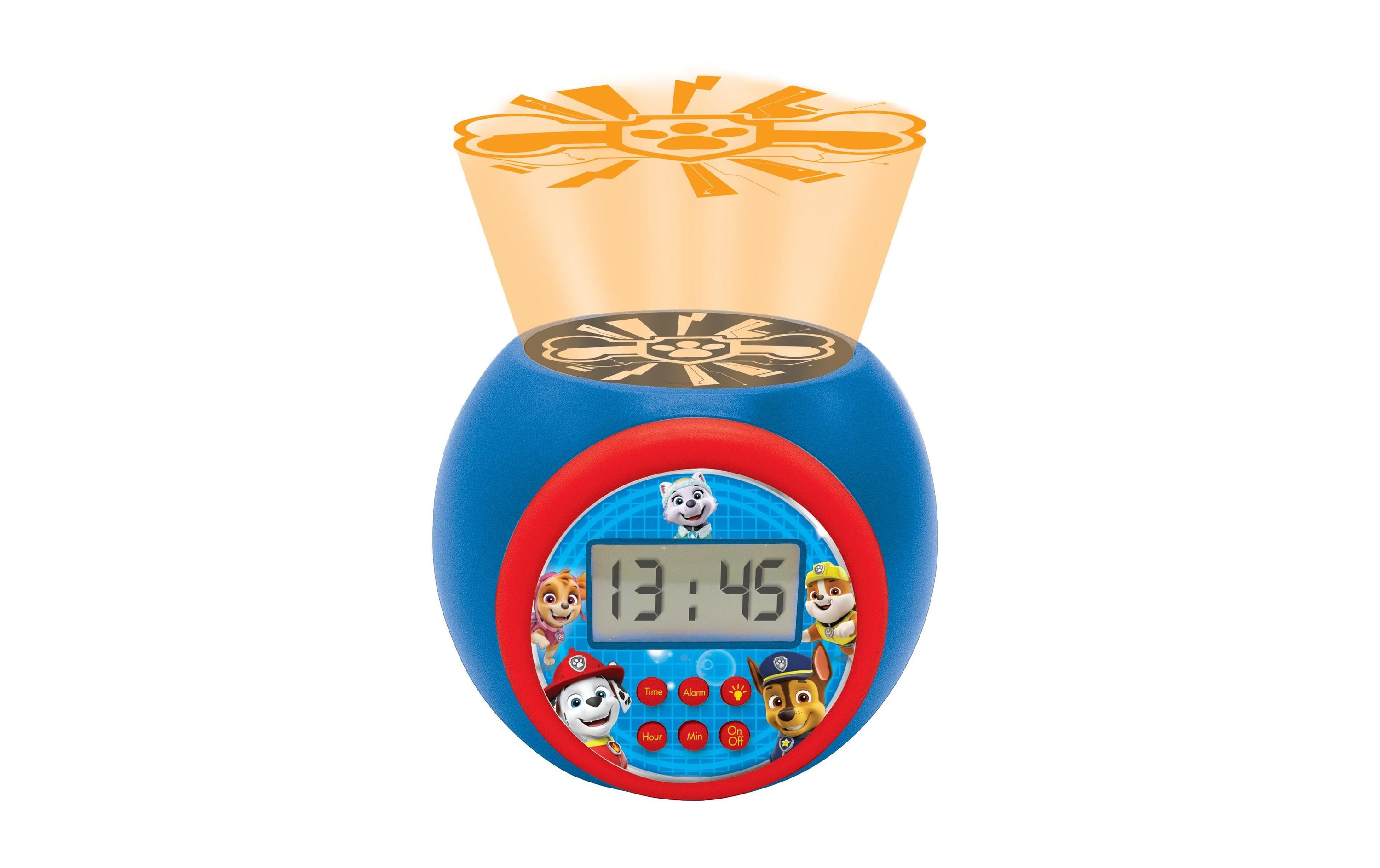 Paw Patrol ProjektionsweckerDigitaler Wecker mit Projektionsanzeige und verschiedenen Funktionen