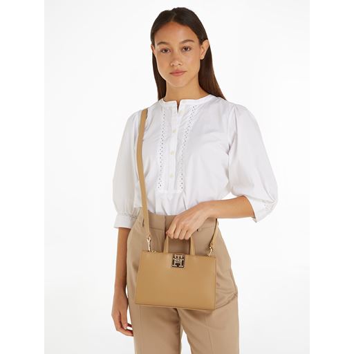 Tommy Hilfiger Reset Mini Tote Taske, Classic Khaki