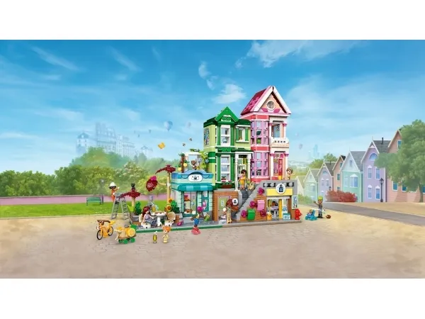 LEGO Friends 42670 Heartlake City lejligheder og butikker