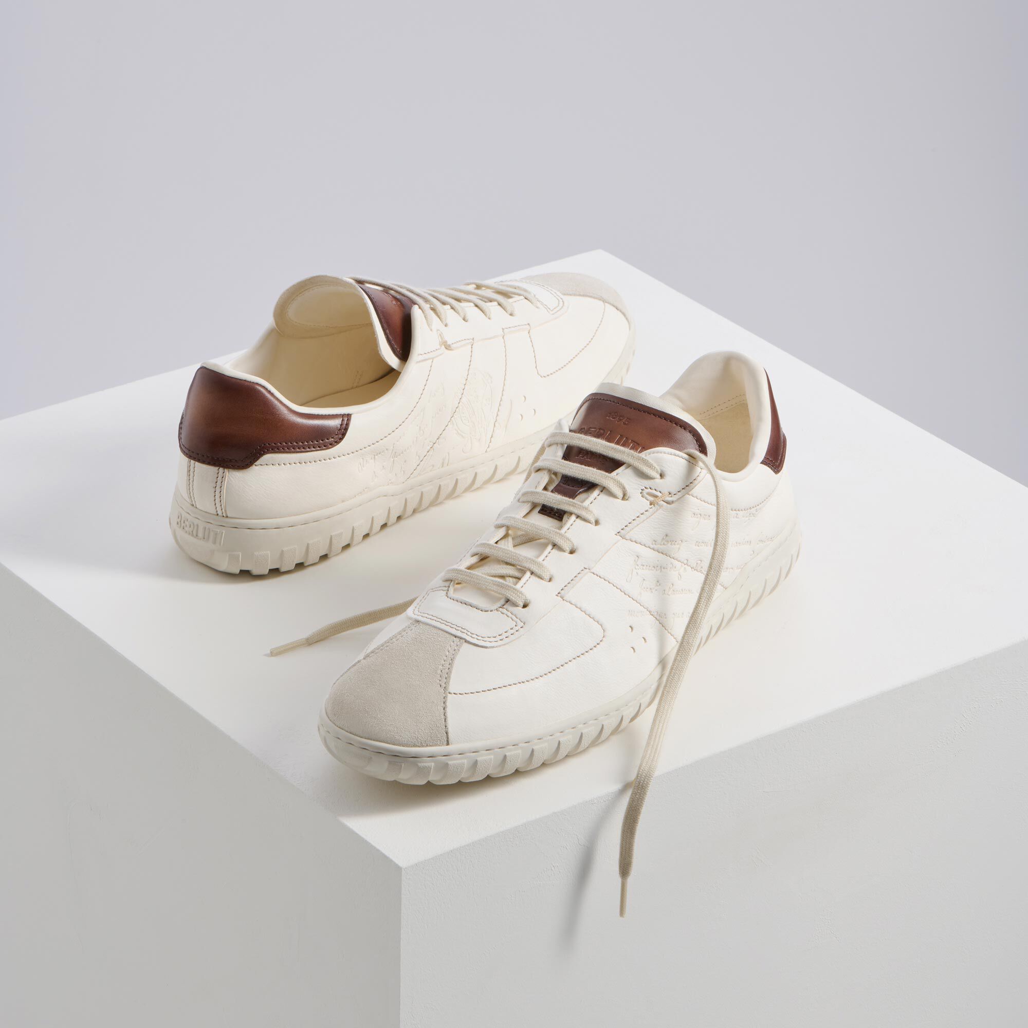 Sneaker Trainer En Cuir