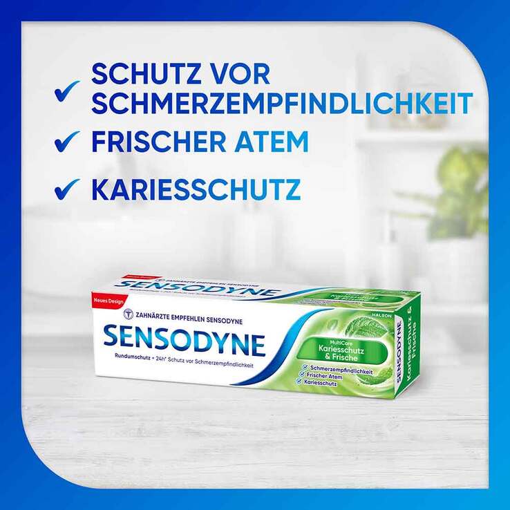 Sensodyne Multicare Kariesschutz & Frische Zahnpasta, 75 ml