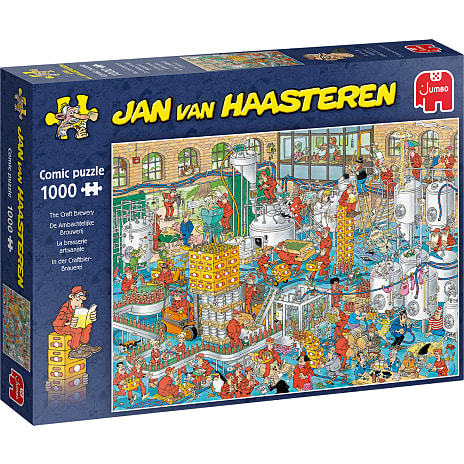 Byggeriet puslespil - 1000 brikker