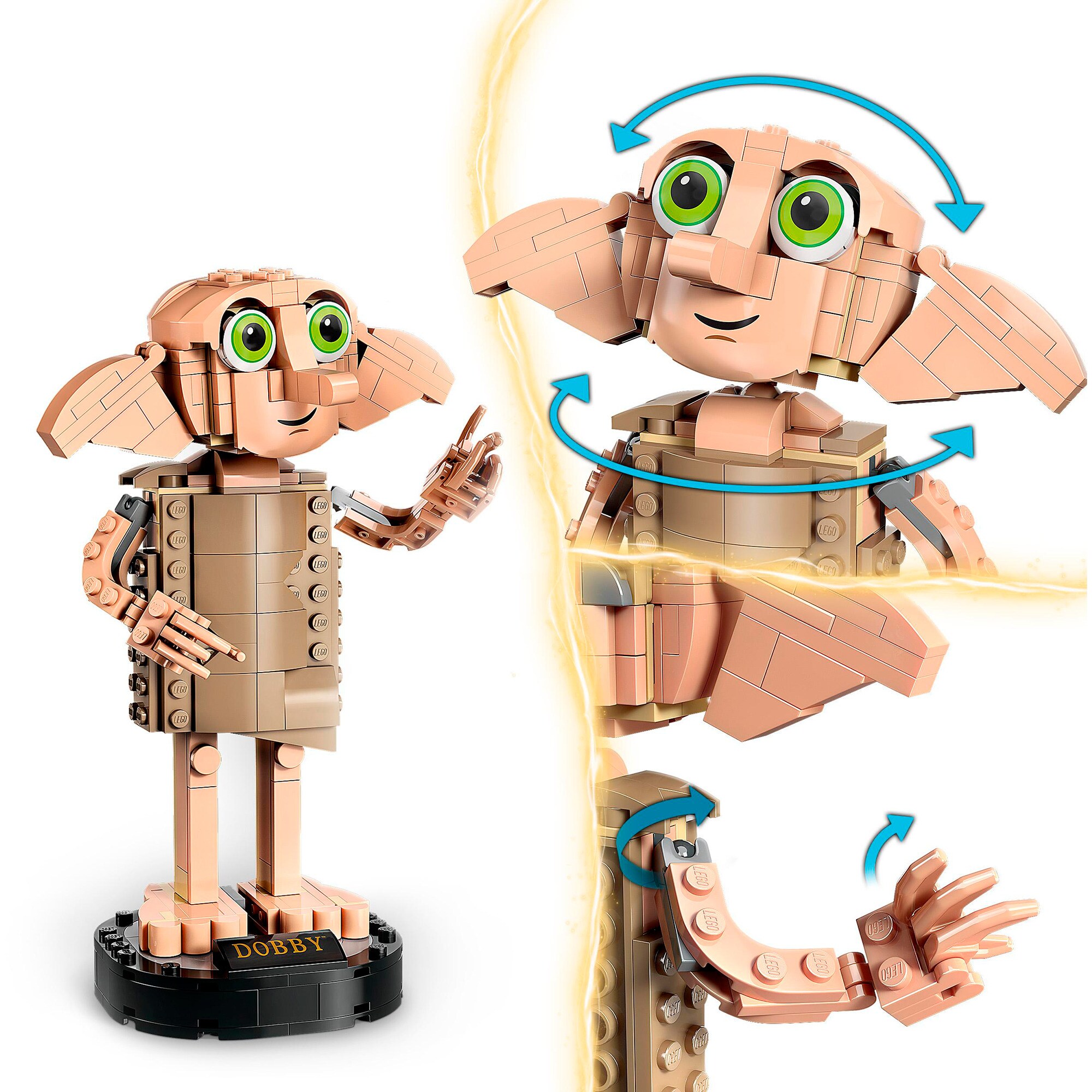 LEGO Konstruktionsspielzeug Harry Potter Dobby der Hauself