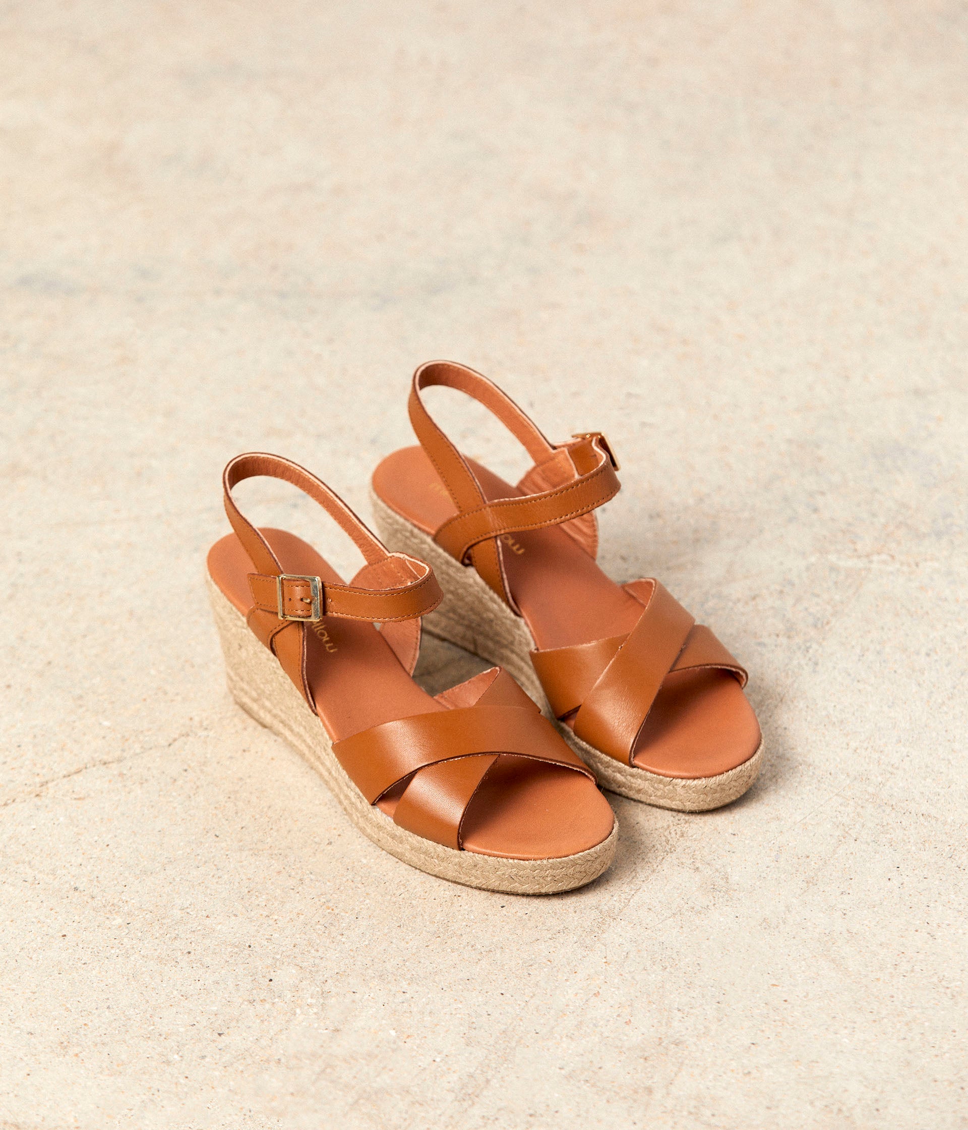 Espadrilles camel Triana