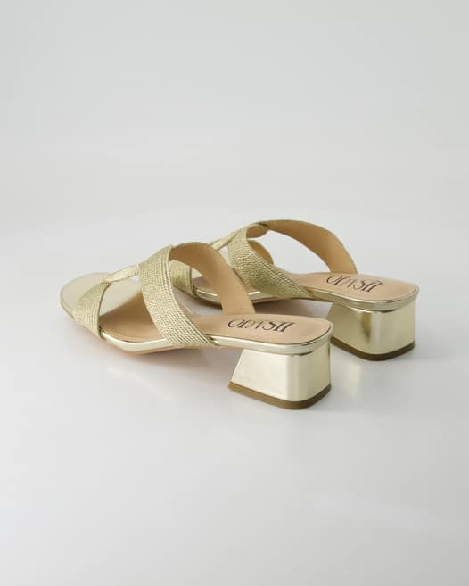 Lisa & Jo 2515304 Pantoletten in Gold