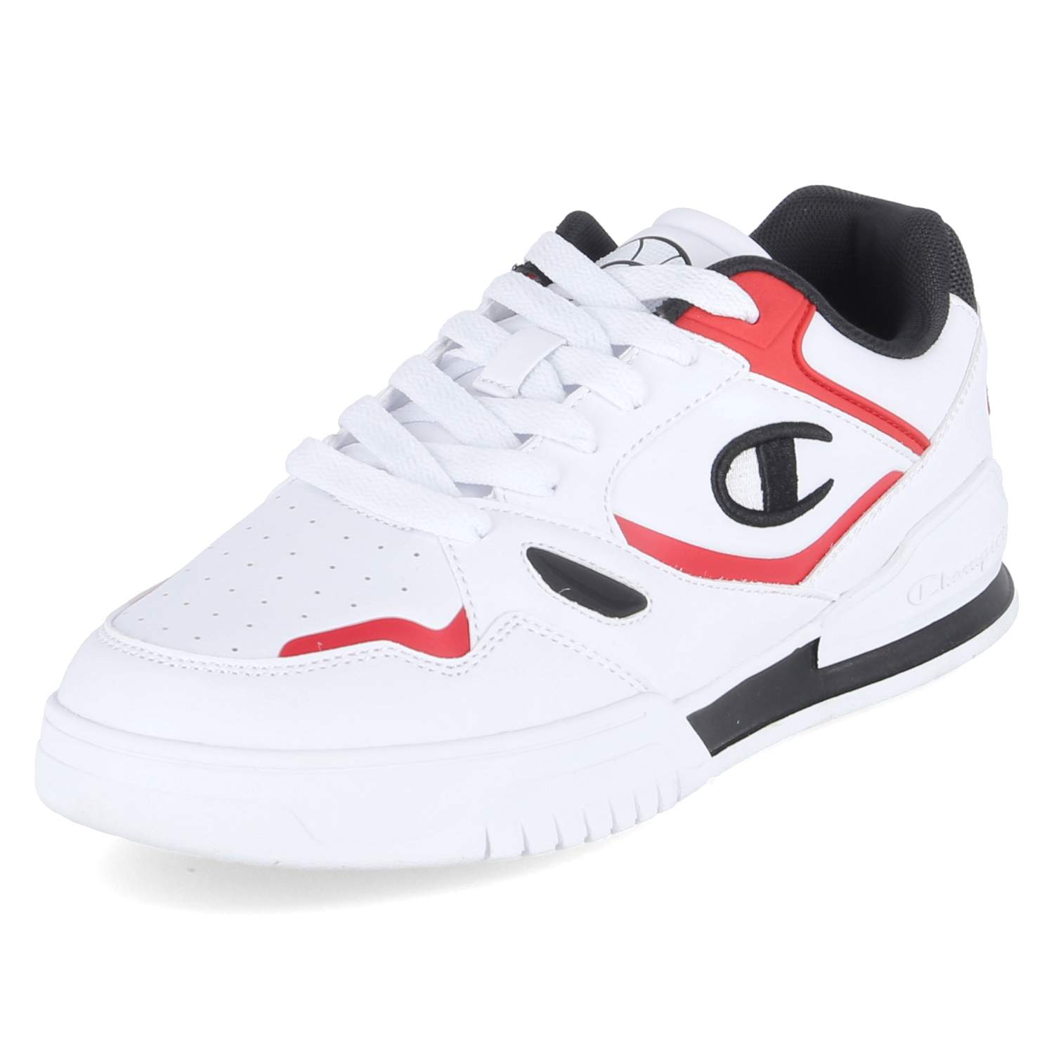 Champion Low Sneaker 3 POINT TECH LOW - wht/red/nbk