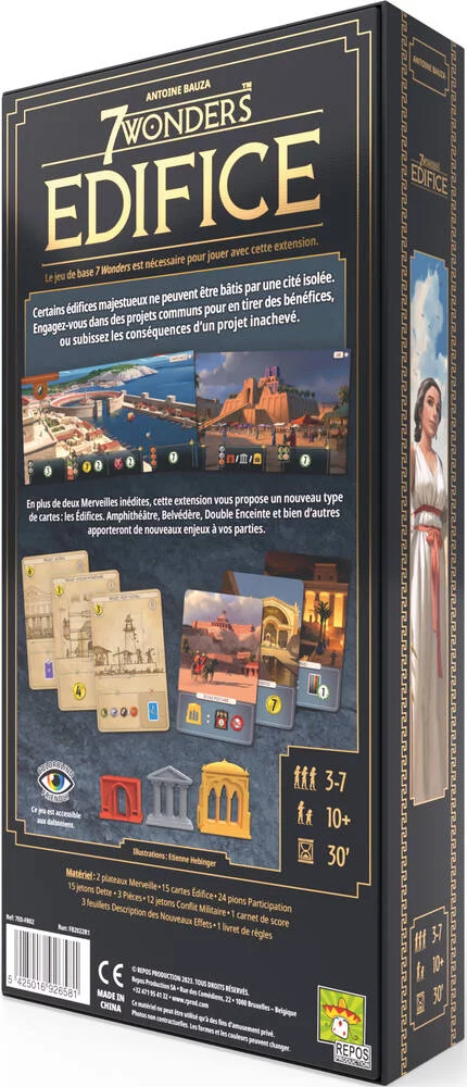 7 WONDERS : EDIFICES EXTENSION