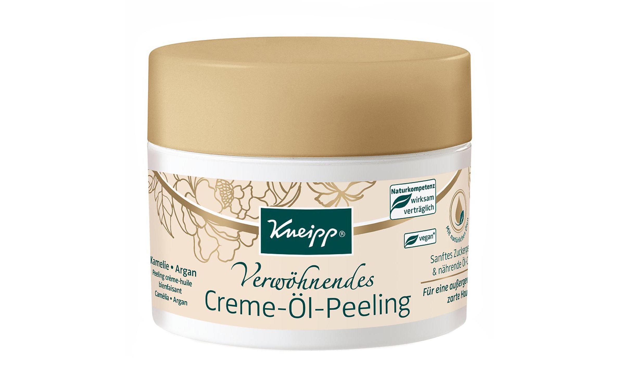 Peeling Creme-Öl verwöhnend 200 gNatürliches Öl-Crème Peeling