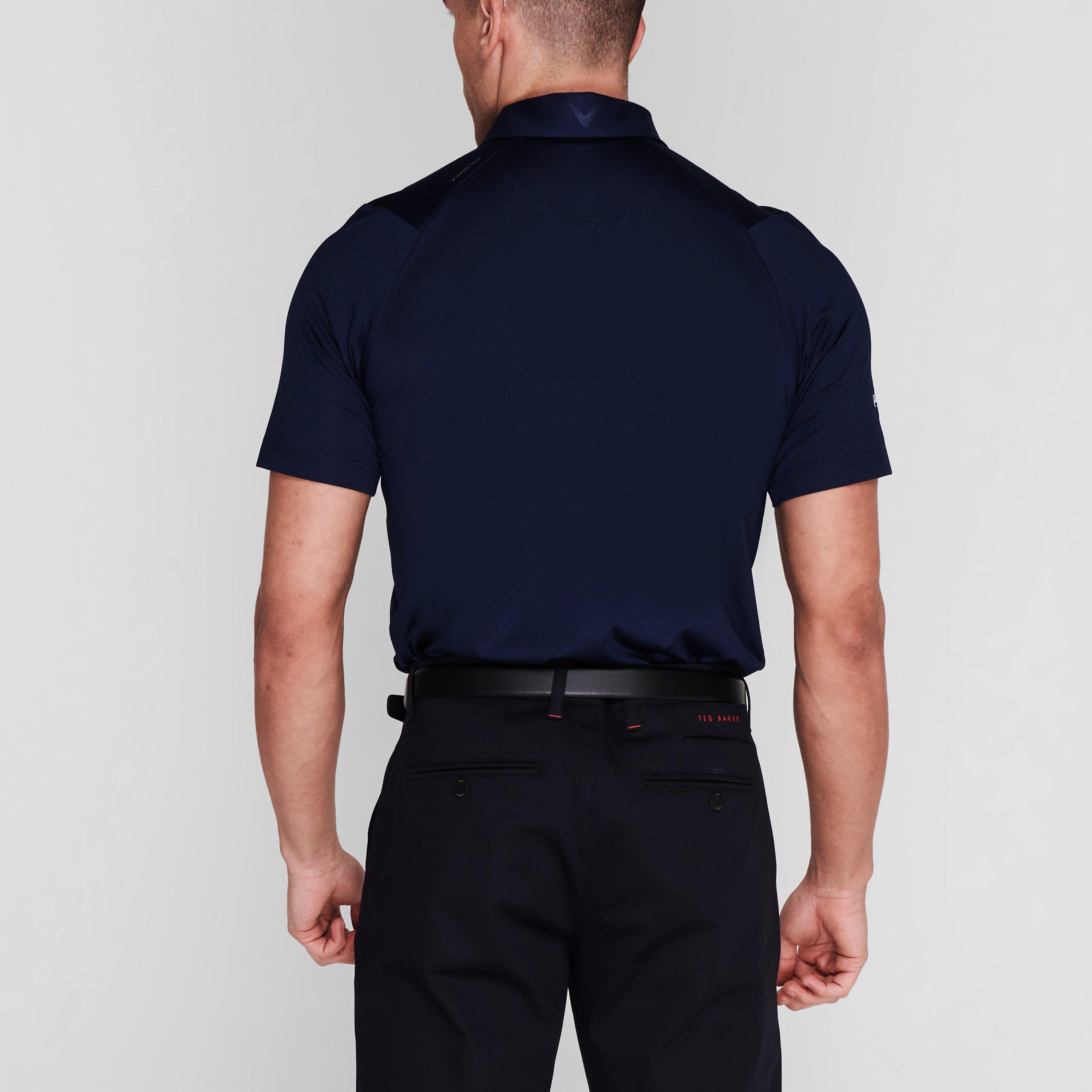 Callaway Solid Polo Shirt Mens
