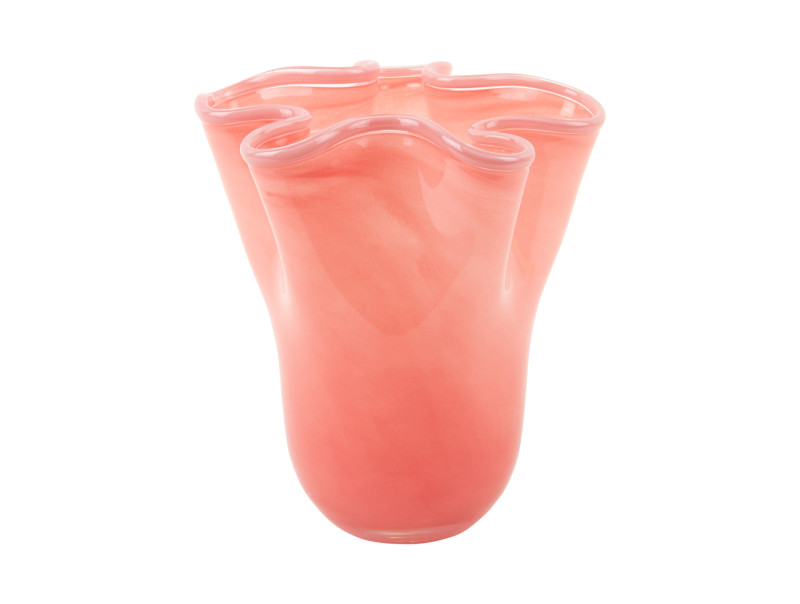 Vase Ruffles Medium PT4159LY Soft yellow