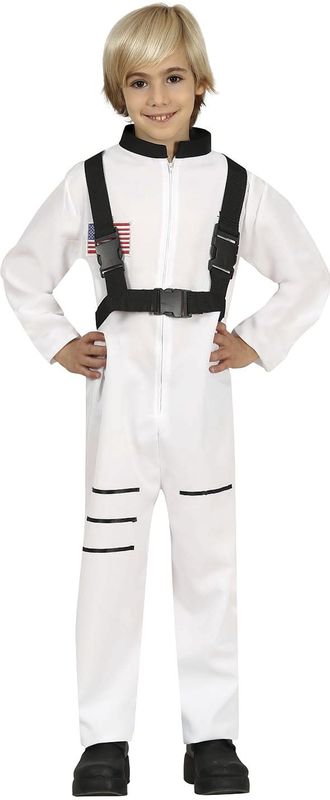 GUIRCA - Astronauten Kostuum - Zwart - Polyester